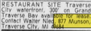 Indian Trail Lodge - Mar 1980 Ad - Restaurant For Sale (newer photo)